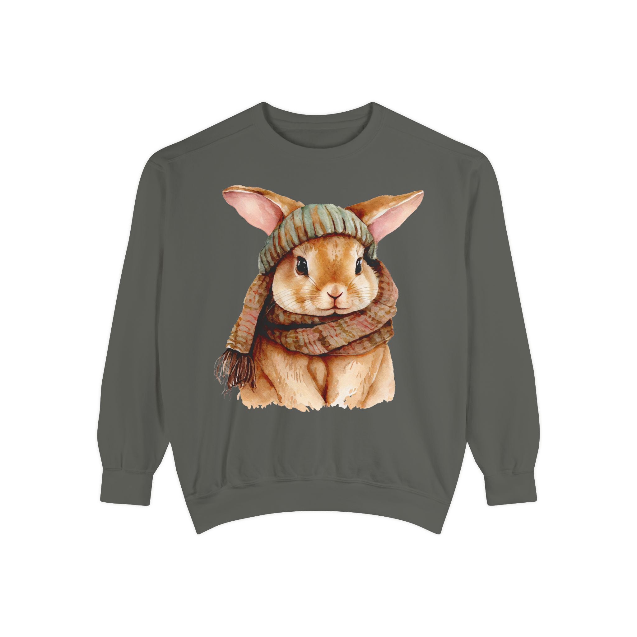 Comfort Colors - Ester Cozy Winter Bunny Sweatshirt
