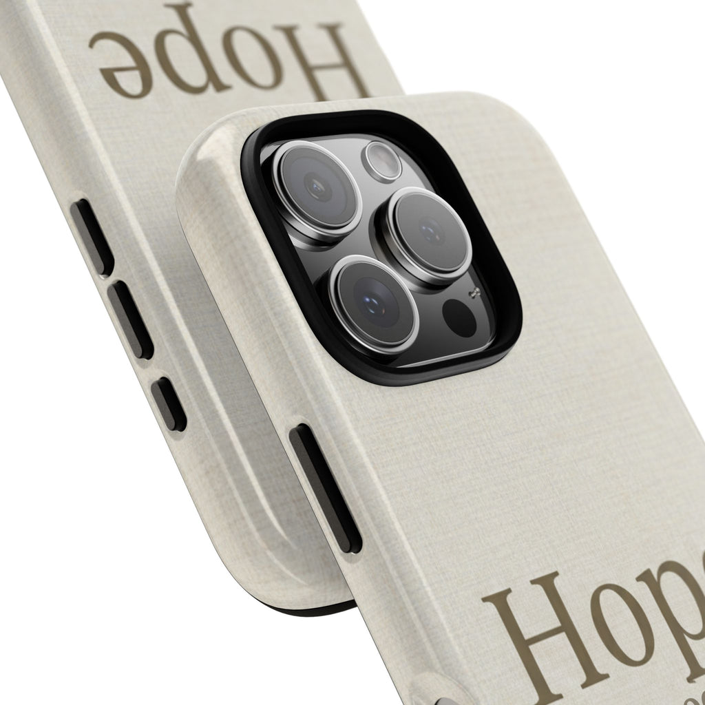 Hope (Jeremiah 29:11) Phone Case — Minimalist Christian Inspirational Cover