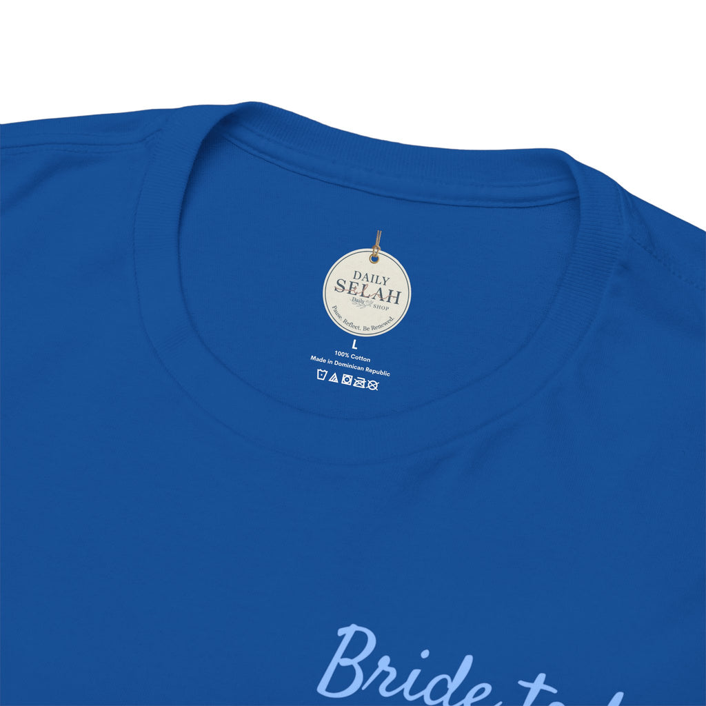 "Christian Bride Shirt | Two Are Better Than One | Ecclesiastes 4:9 | Bride to Be | Faith Wedding Gift | Bridal Shower Shirt"