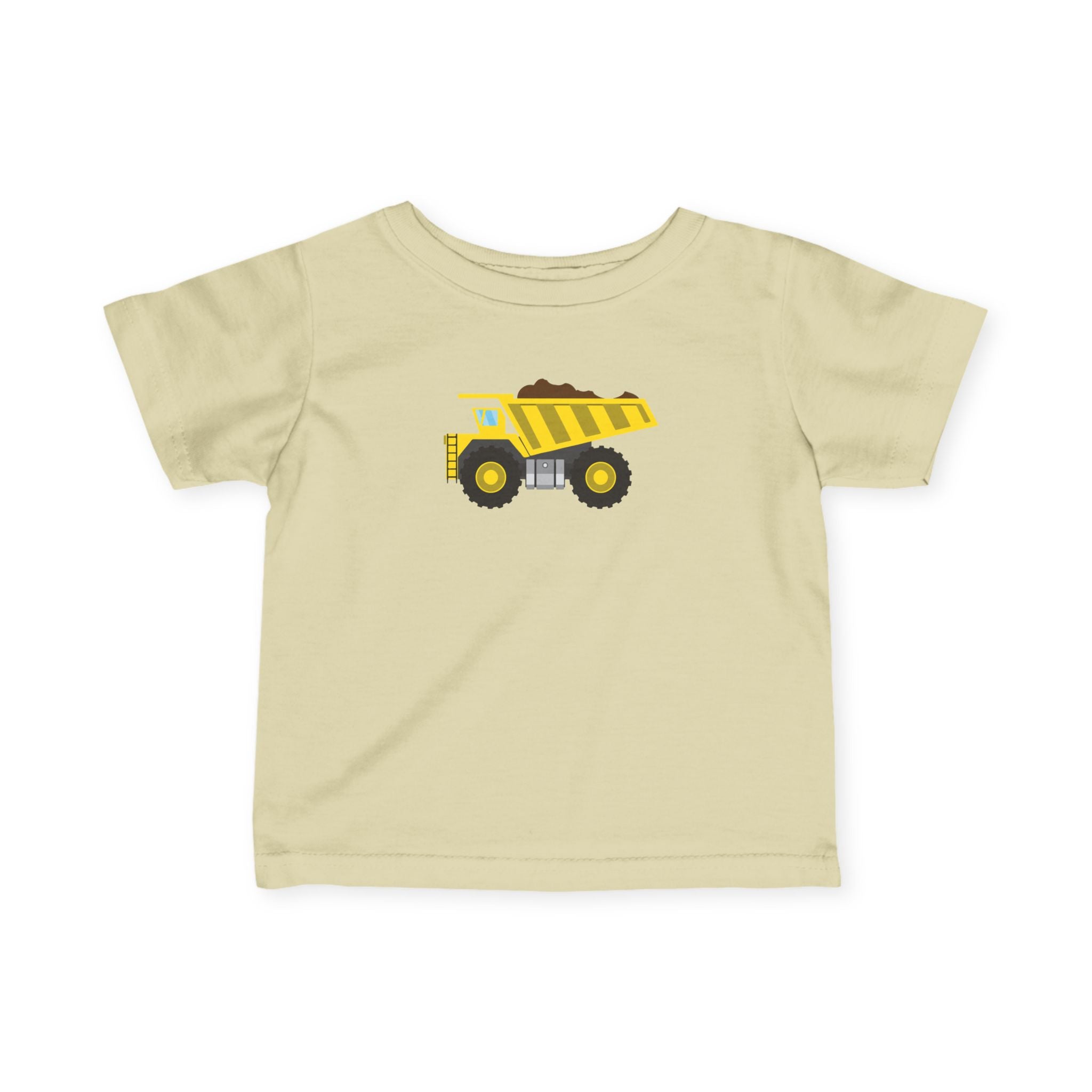 Infant Dump Truck Tee – Cute Construction Baby Shirt