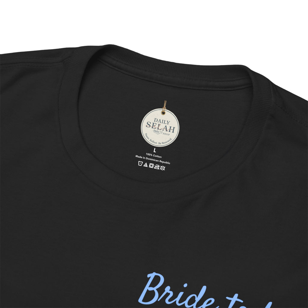"Christian Bride Shirt | Two Are Better Than One | Ecclesiastes 4:9 | Bride to Be | Faith Wedding Gift | Bridal Shower Shirt"