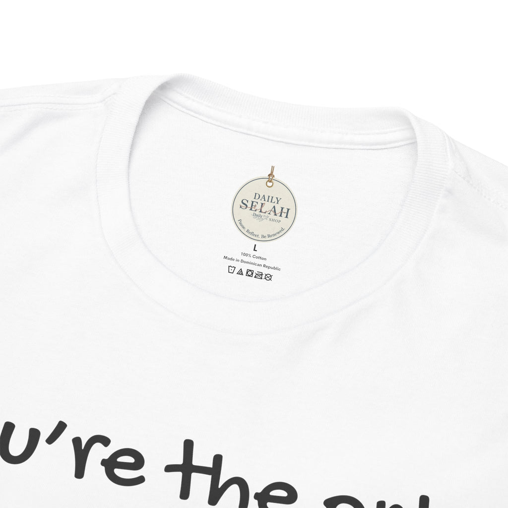 Christian T-Shirt "You’re the only Jesus some will ever see" — Faith-Based Inspirational Tee