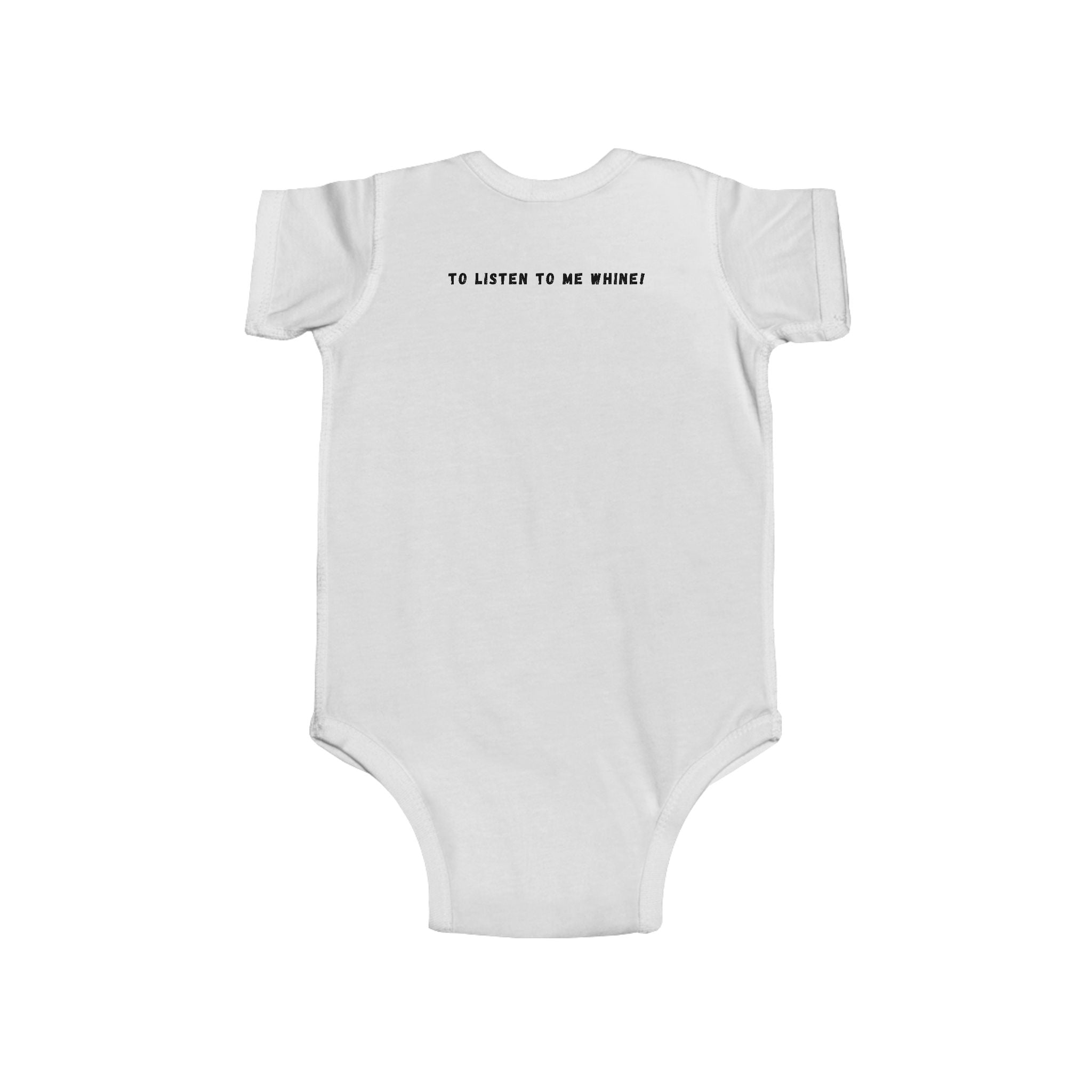 Funny Baby Bodysuit – "Do You Have The Time… To Listen To Me Whine?" Cassette Tape Infant Onesie