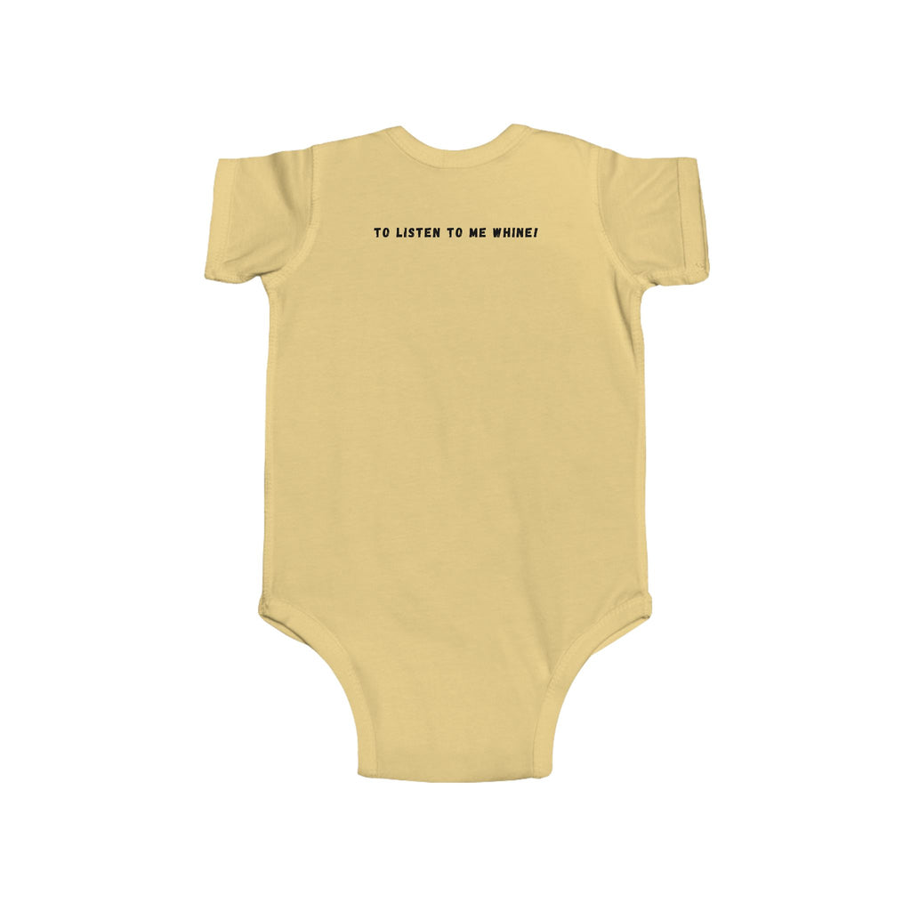 Funny Baby Bodysuit – "Do You Have The Time… To Listen To Me Whine?" Cassette Tape Infant Onesie