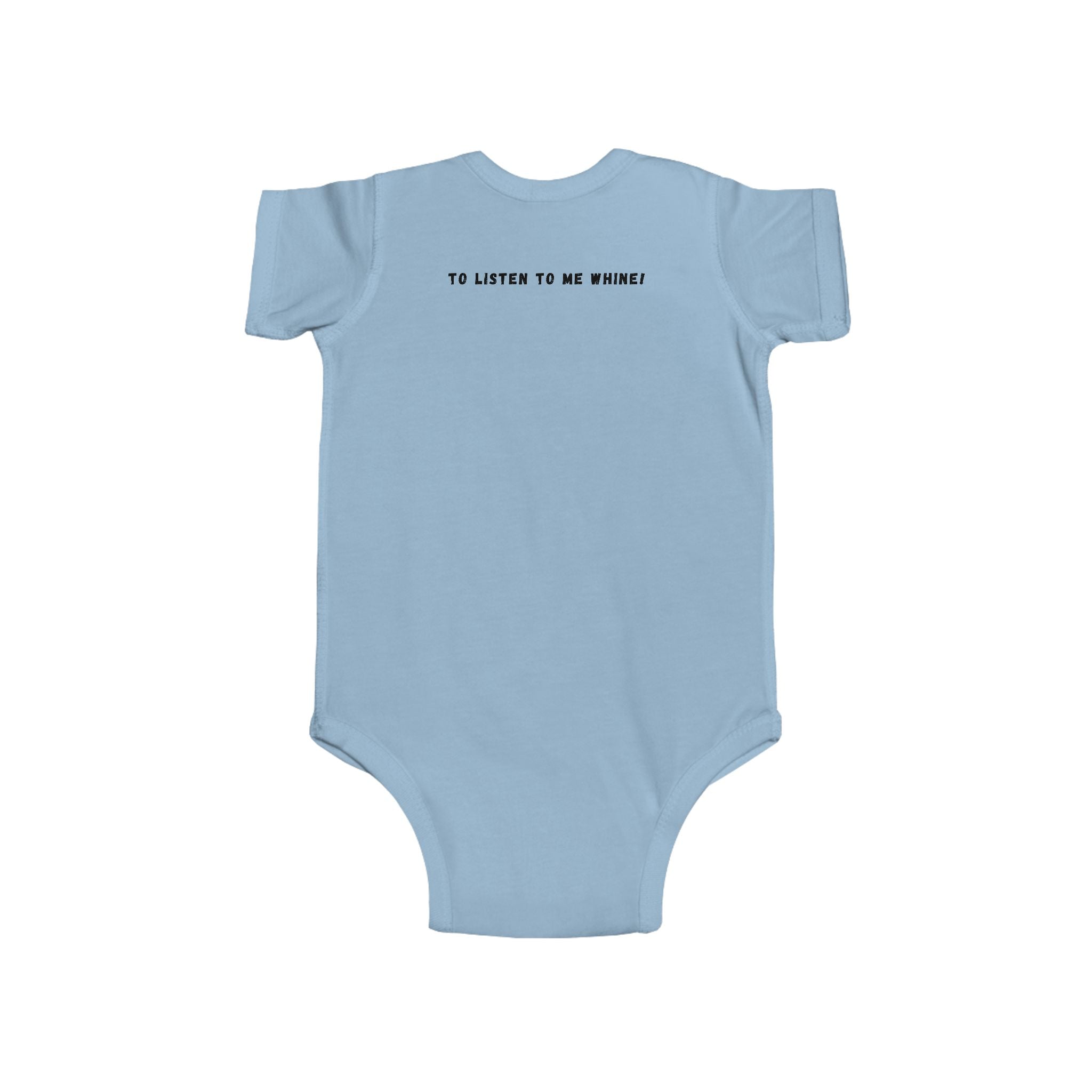 Funny Baby Bodysuit – "Do You Have The Time… To Listen To Me Whine?" Cassette Tape Infant Onesie