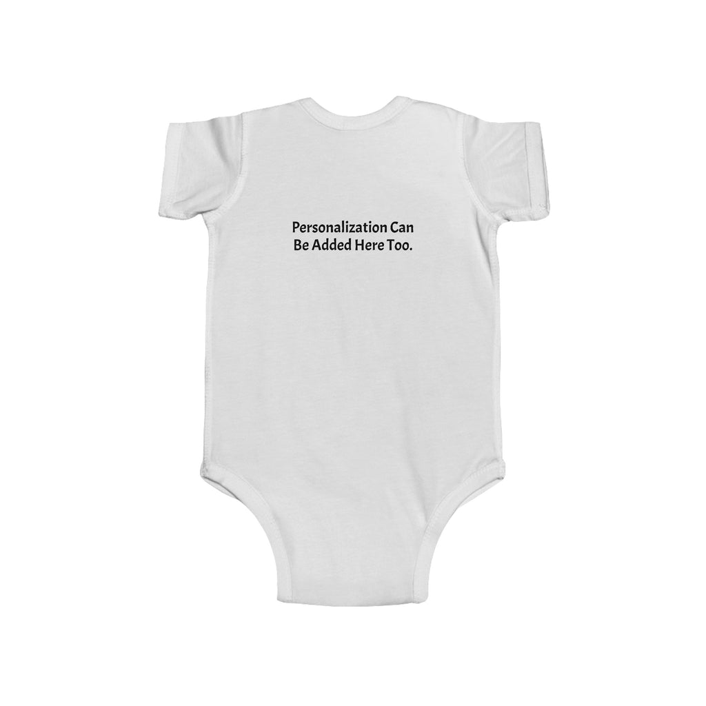 Personalized 'baby & NAME' Infant Bodysuit — Custom Name Baby Onesie
