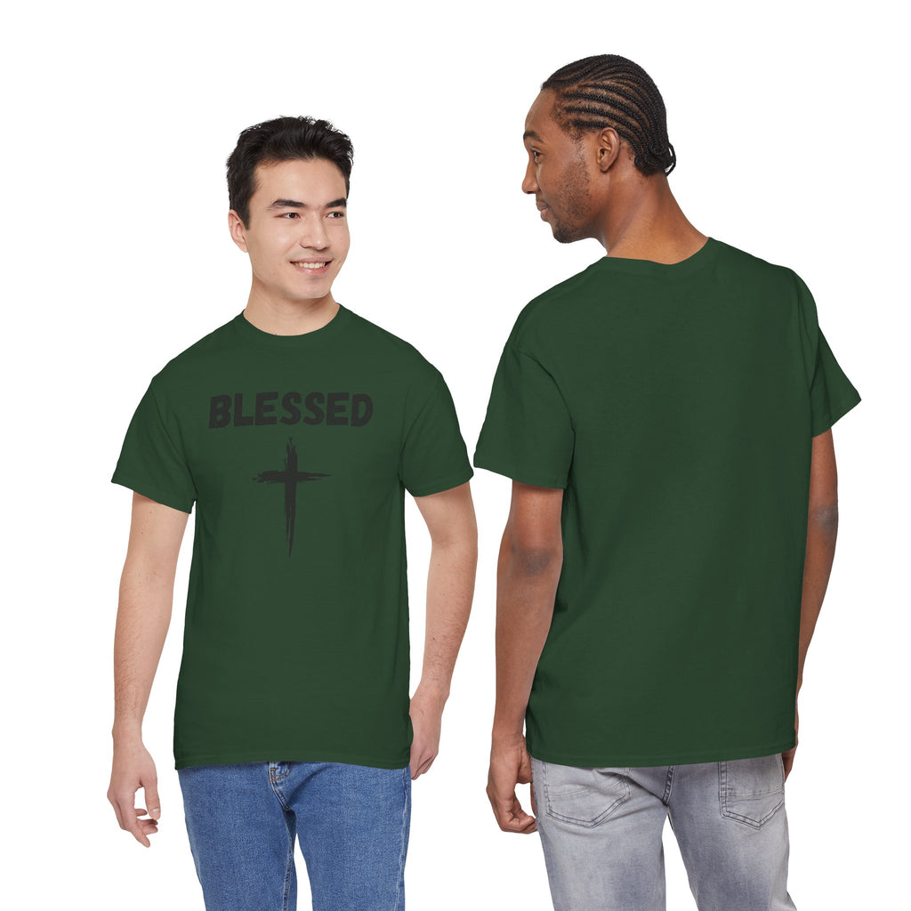 Blessed Cross T-Shirt — Christian Faith Tee