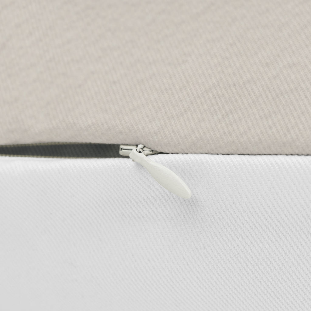 Be Still Lumbar Pillow — Minimalist Inspirational Throw Pillow