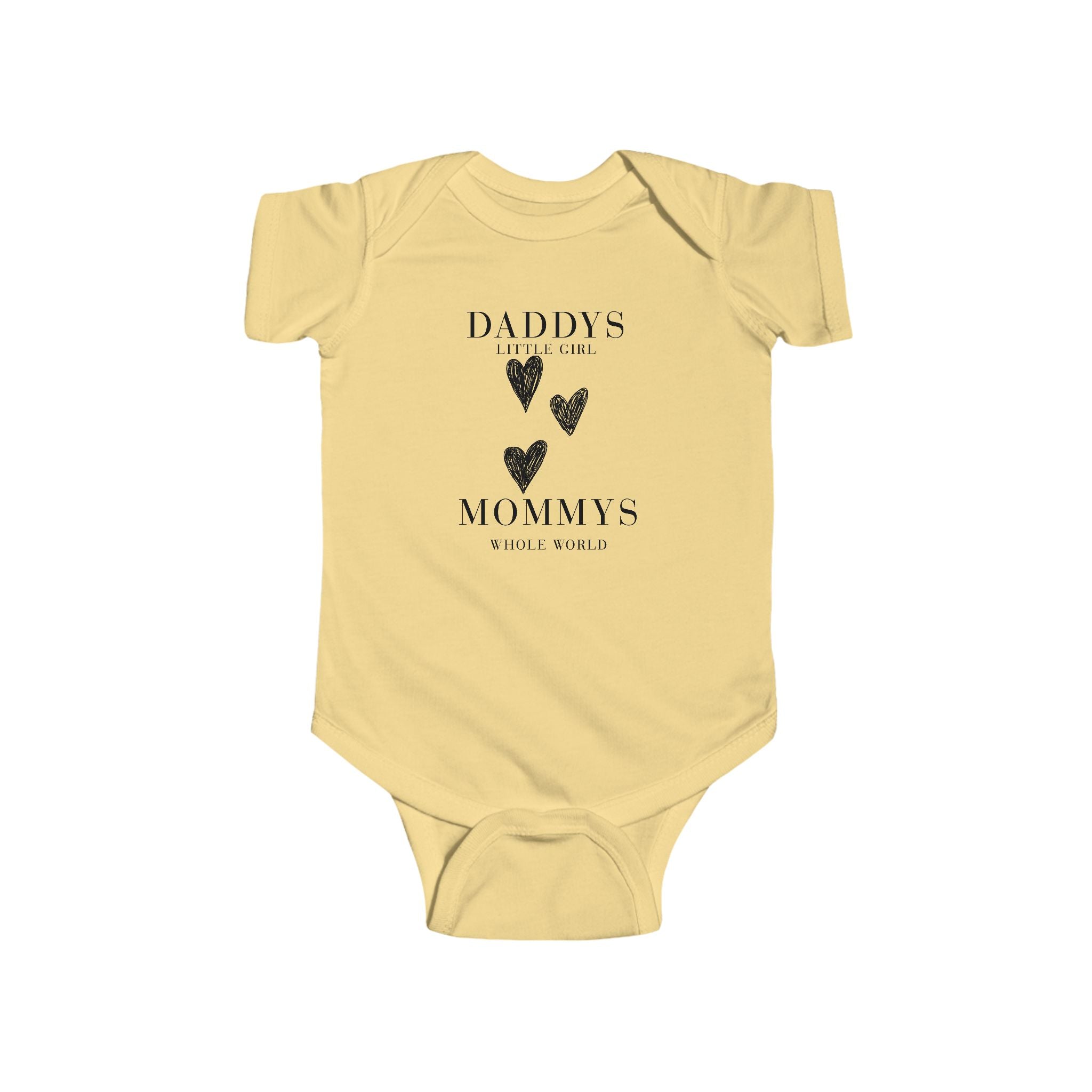 Daddy's Little Girl Mommy's Whole World Infant Bodysuit