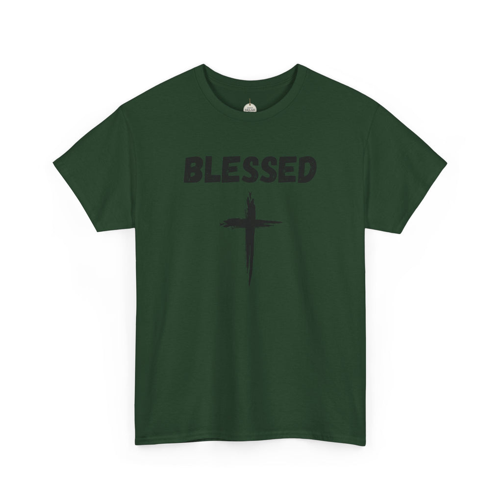 Blessed Cross T-Shirt — Christian Faith Tee