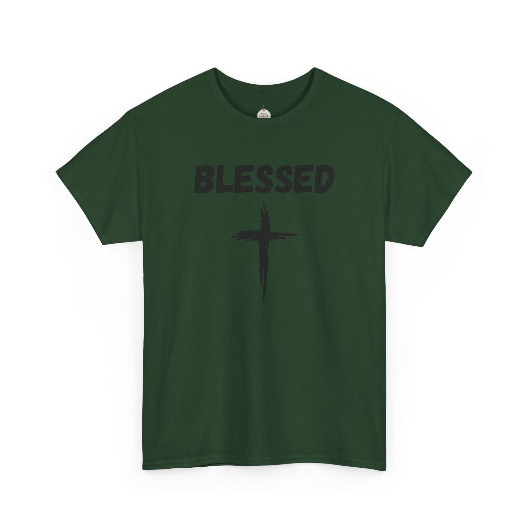 Blessed Cross T-Shirt — Christian Faith Tee