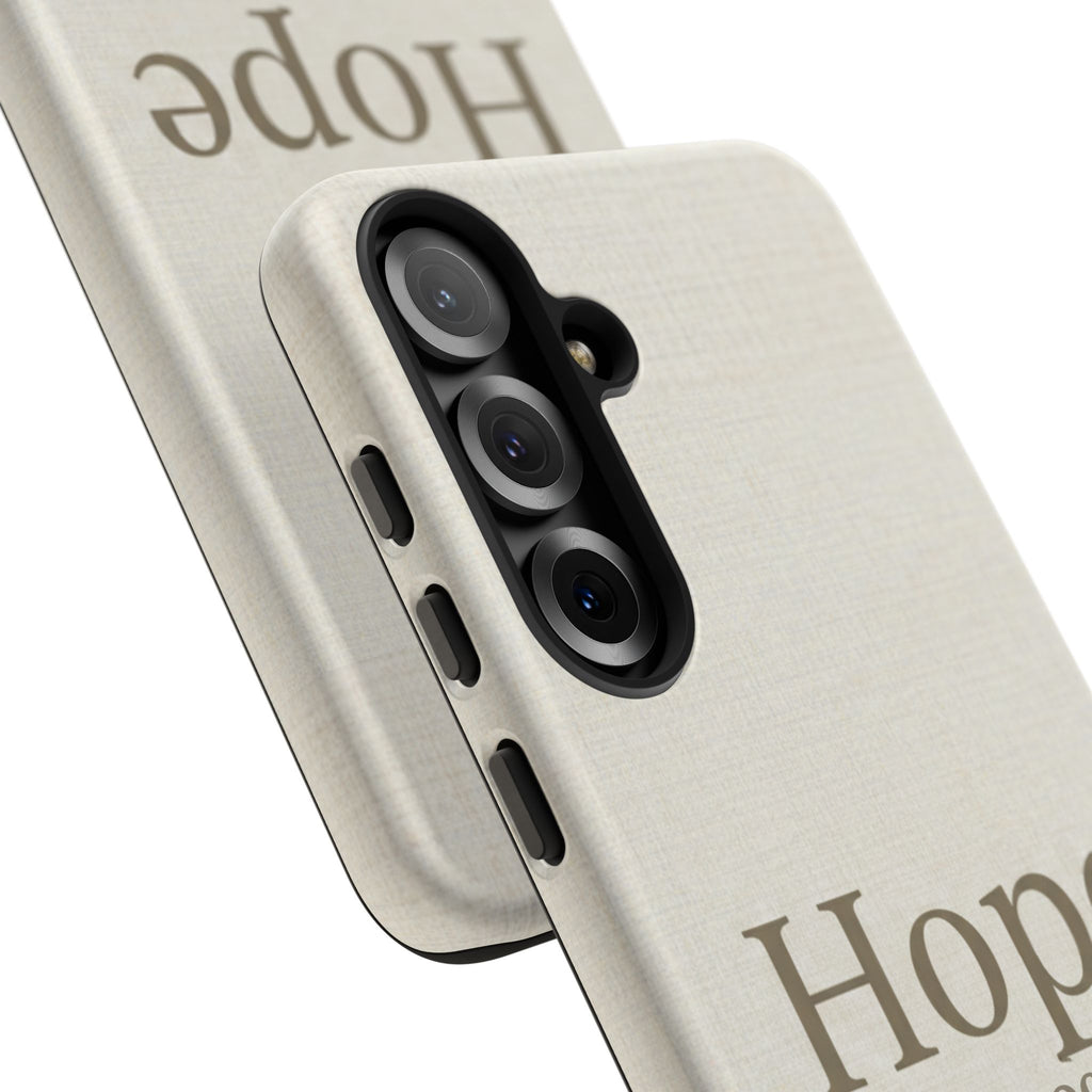Hope (Jeremiah 29:11) Phone Case — Minimalist Christian Inspirational Cover