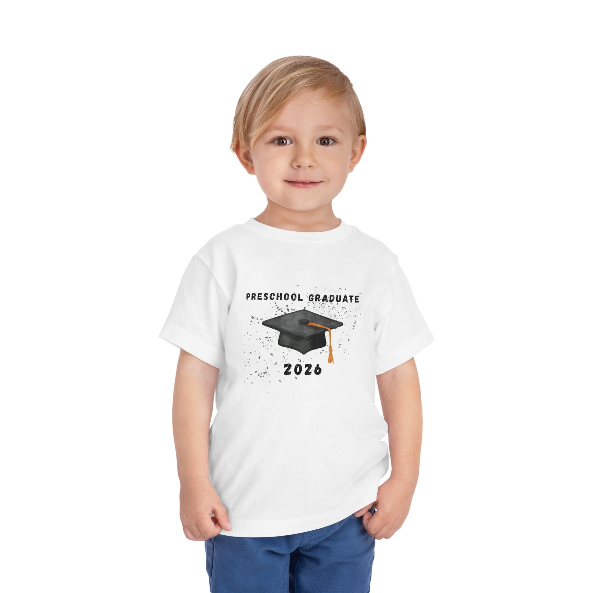 Preschool Graduate 2026 Toddler Tee - Graduation Cap Celebration Shirt