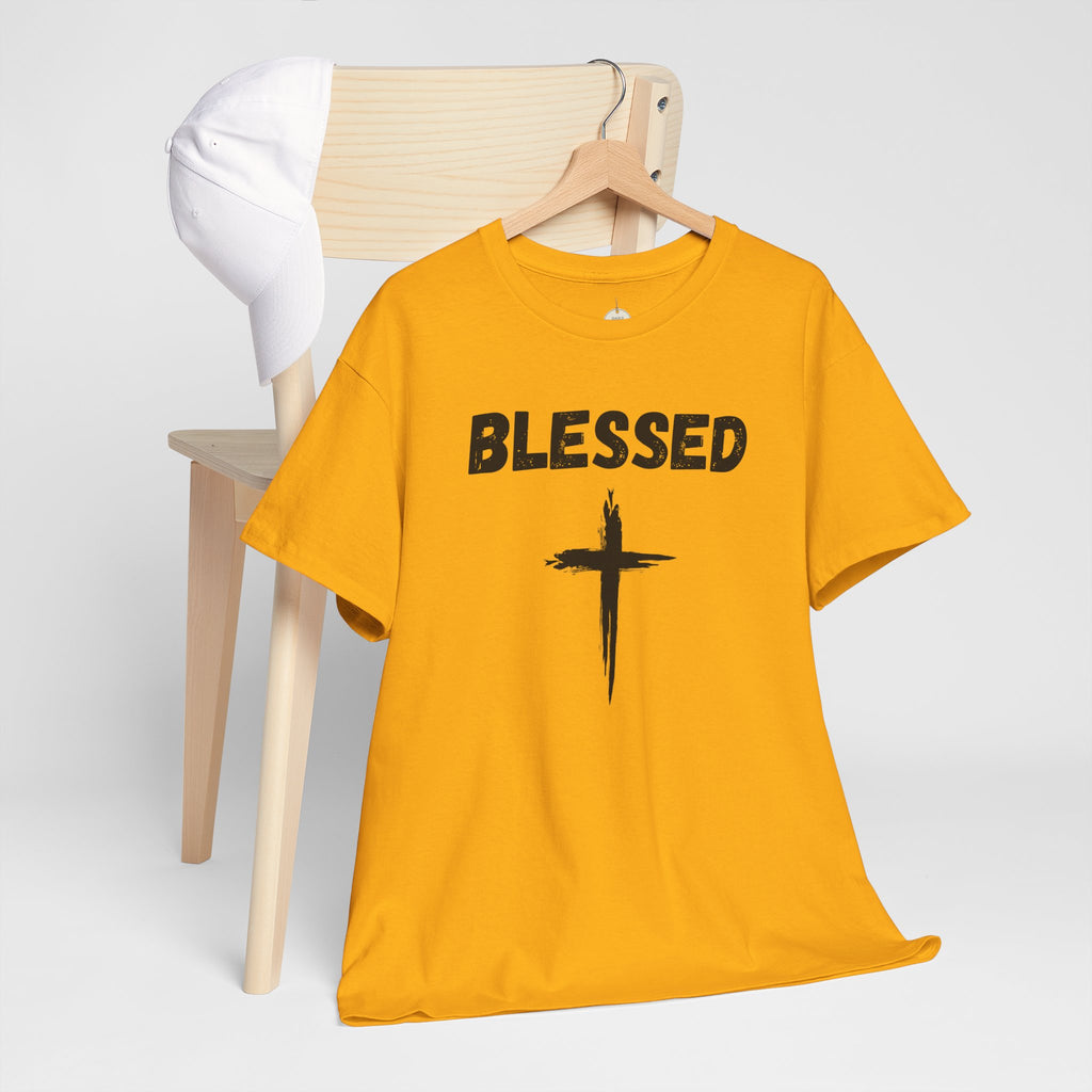 Blessed Cross T-Shirt — Christian Faith Tee