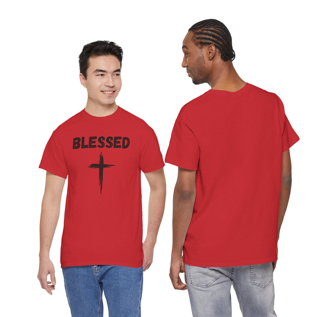 Blessed Cross T-Shirt — Christian Faith Tee