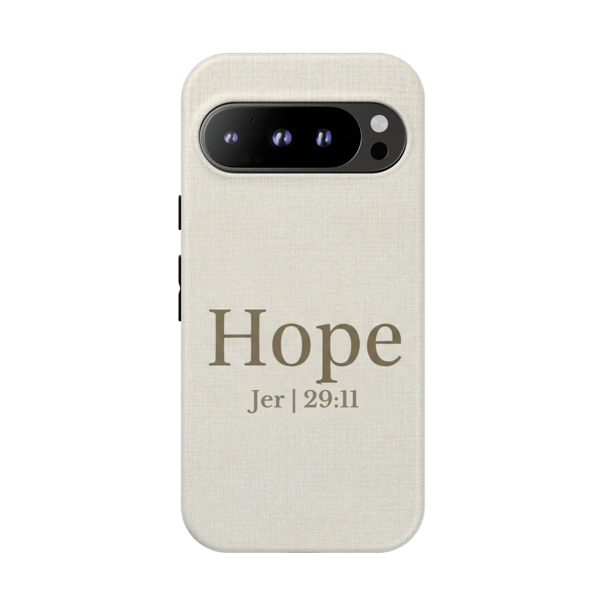 Hope (Jeremiah 29:11) Phone Case — Minimalist Christian Inspirational Cover