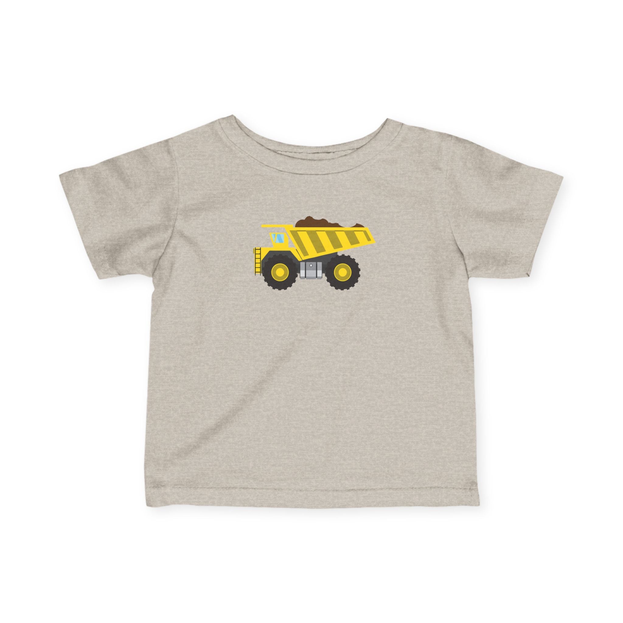 Infant Dump Truck Tee – Cute Construction Baby Shirt