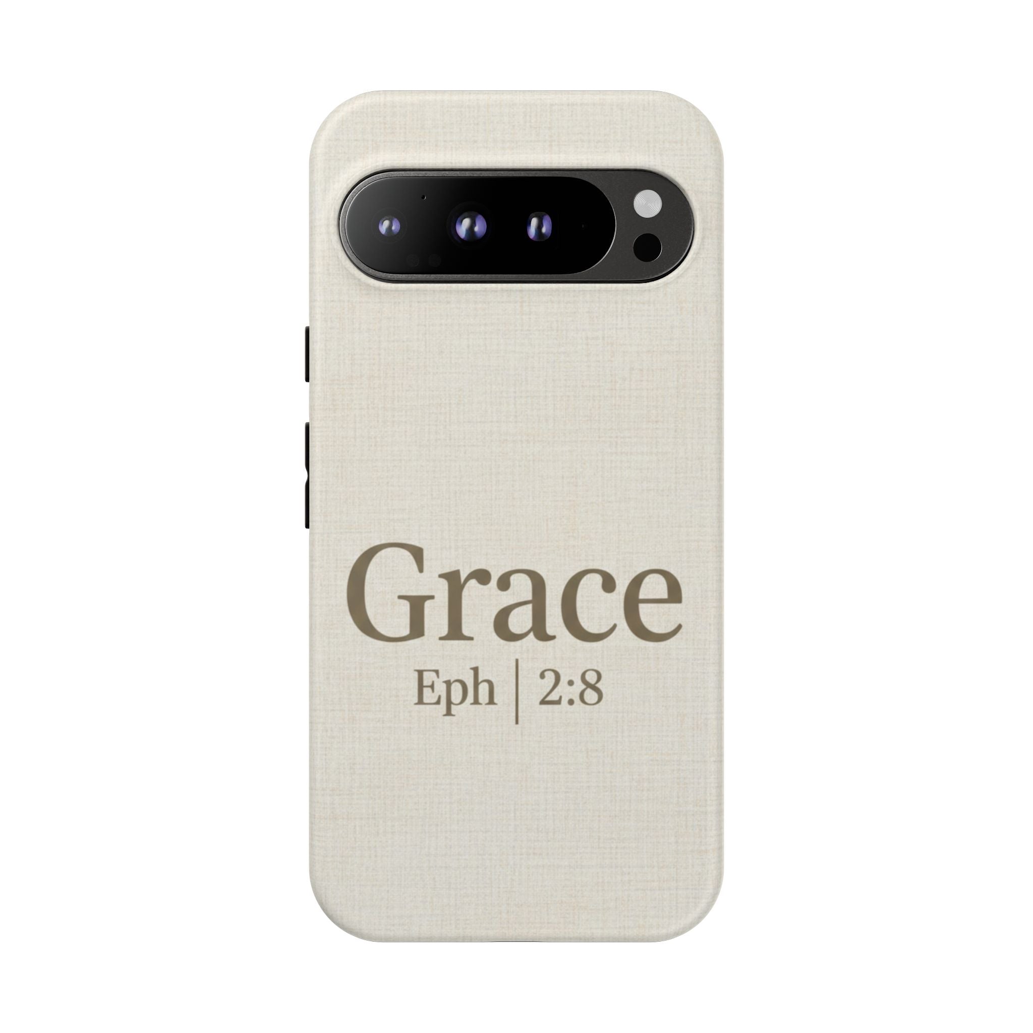 Grace (Ephesians 2:8) Phone Case — Minimalist Christian Inspirational Tough Case