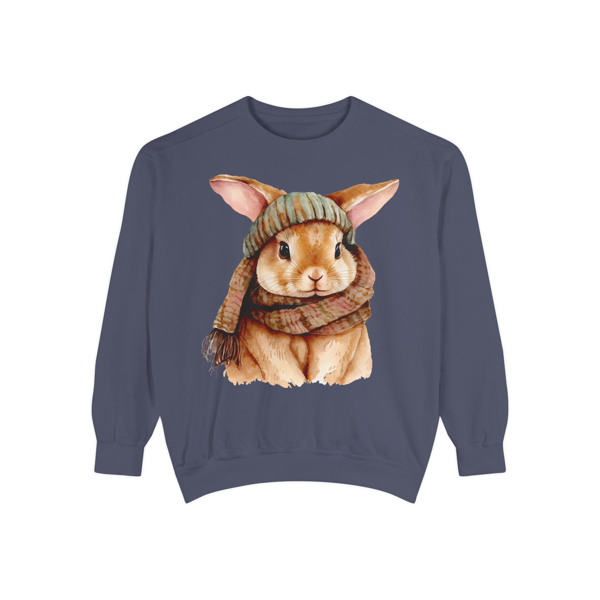 Comfort Colors - Ester Cozy Winter Bunny Sweatshirt