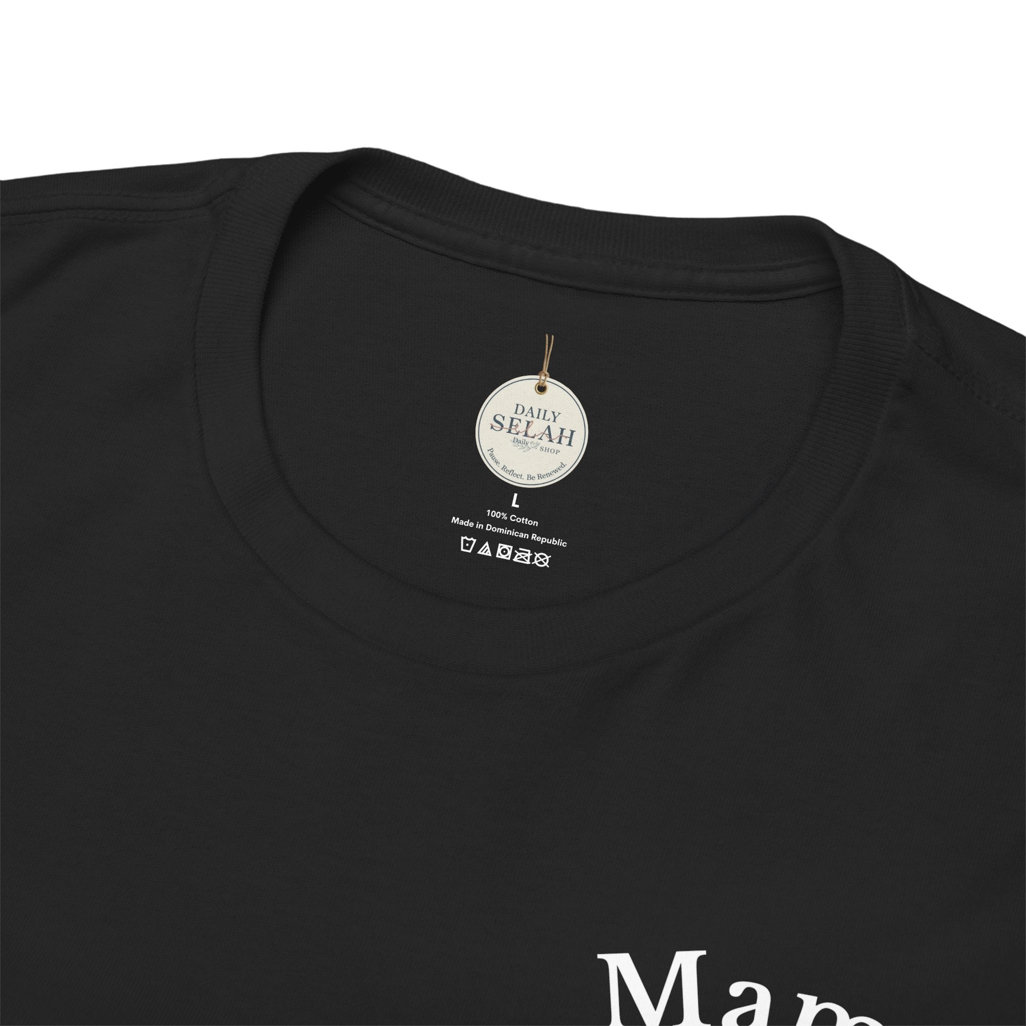 Mama Prayer T-Shirt — Front and Back Design Inspirational Christian Mom Tee with Back Prayer Quote - Mother's Day Gift