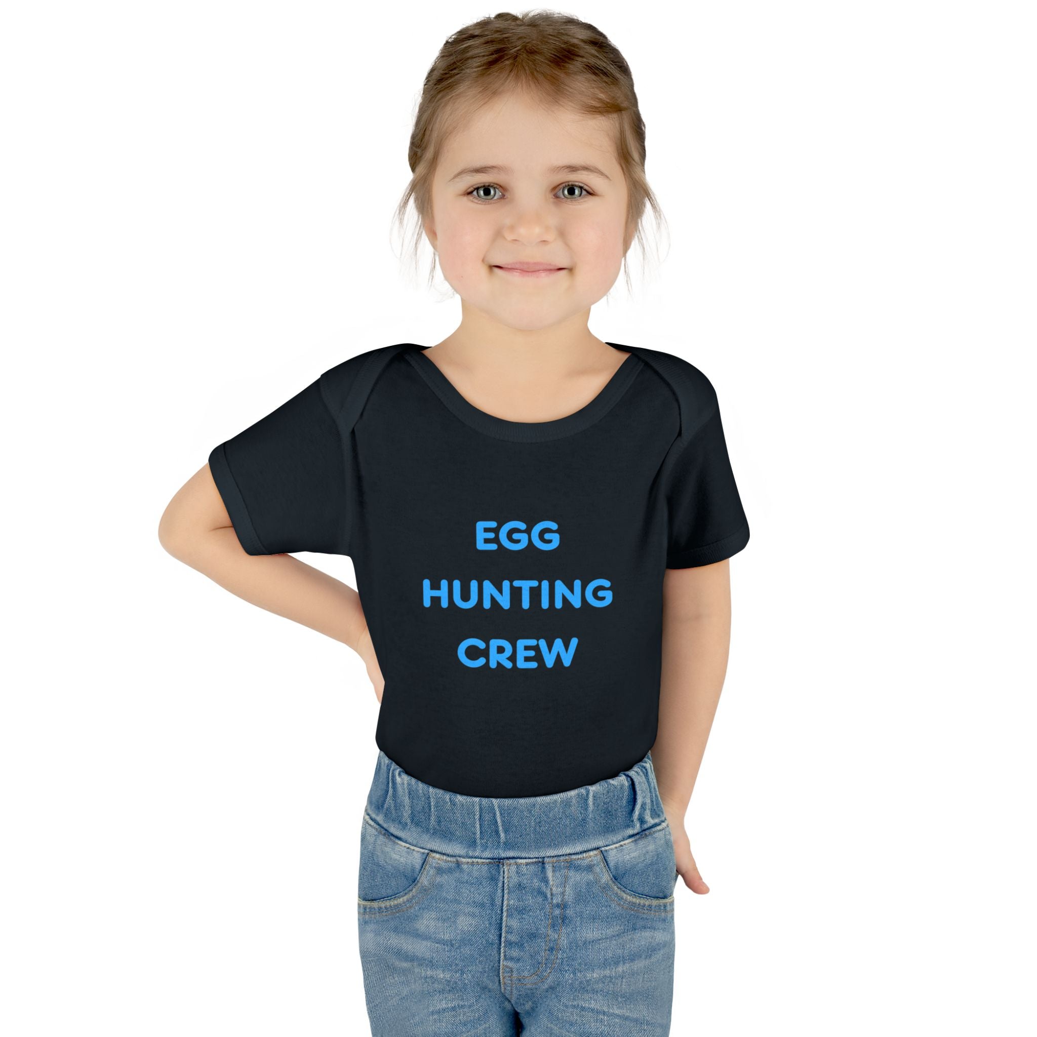 Egg Hunting Crew Infant Bodysuit | Easter Baby Onesie