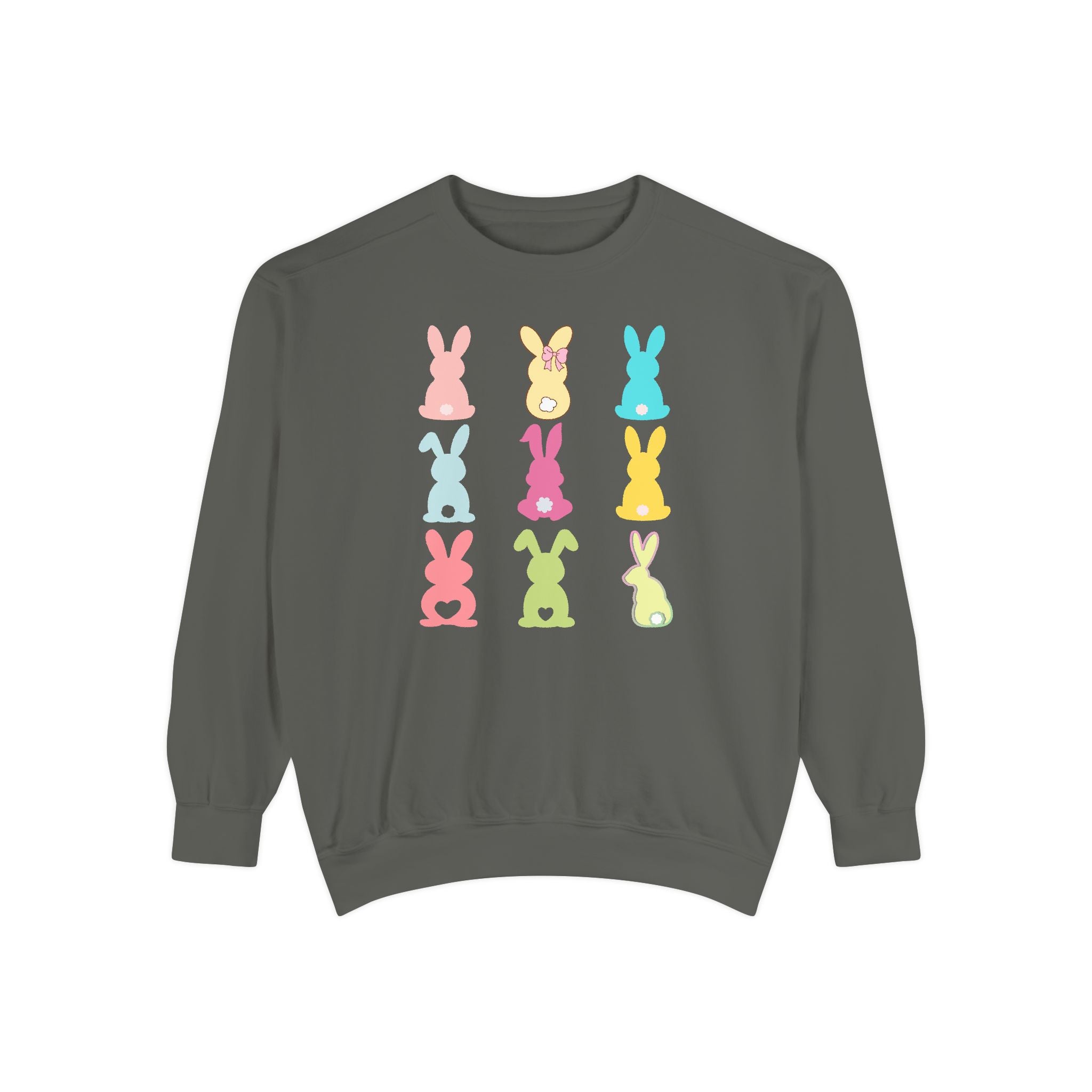 Easter Pastel Bunny Sweatshirt (Comfort Colors Sweatshirt)