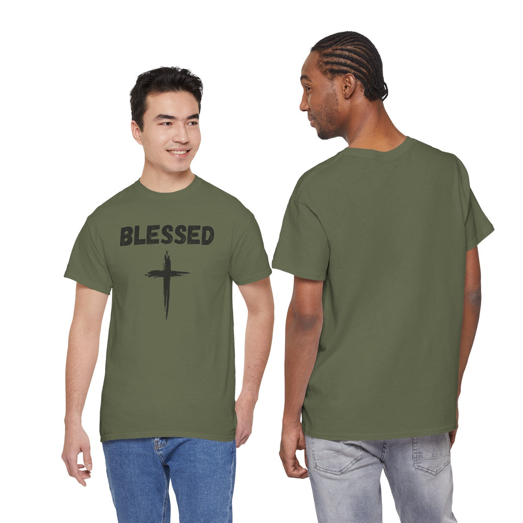 Blessed Cross T-Shirt — Christian Faith Tee