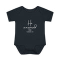 He Answered Infant Bodysuit | 1 Samuel 1:27 Scripture Baby Onesie