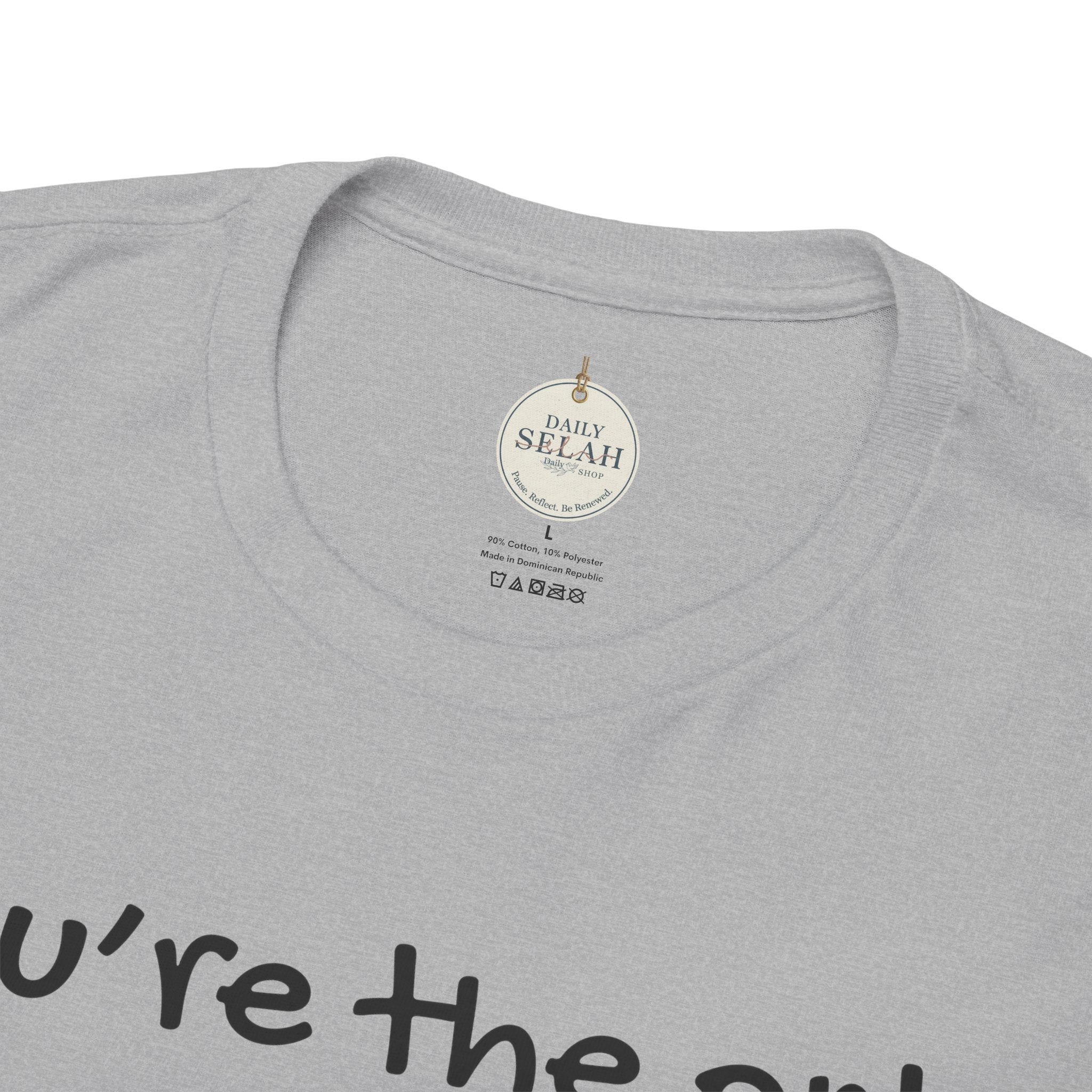 Christian T-Shirt "You’re the only Jesus some will ever see" — Faith-Based Inspirational Tee