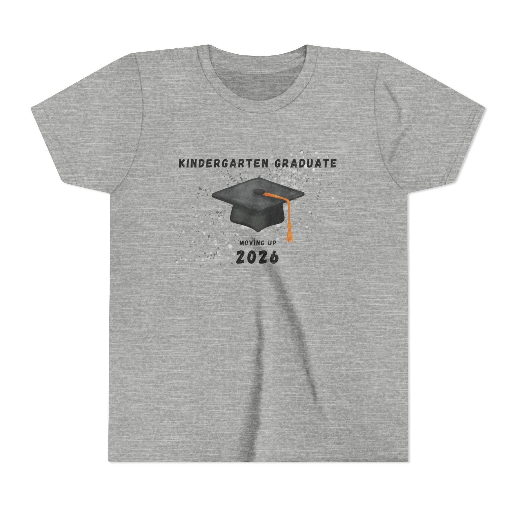 Kindergarten Graduate 2026 Youth Tee — Graduation Cap Graphic
