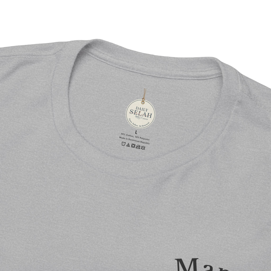 Mama Prayer T-Shirt — Front and Back Design Inspirational Christian Mom Tee with Back Prayer Quote - Mother's Day Gift