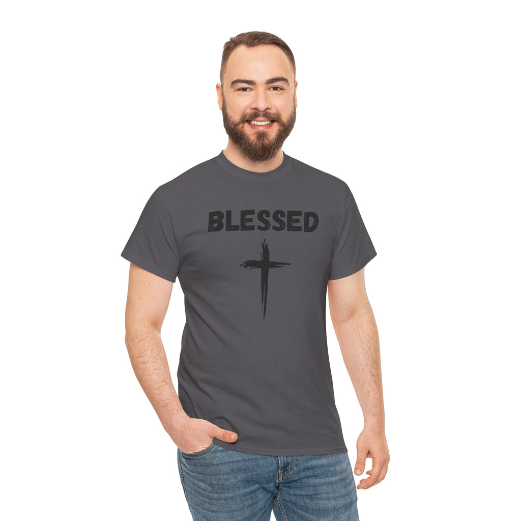 Blessed Cross T-Shirt — Christian Faith Tee