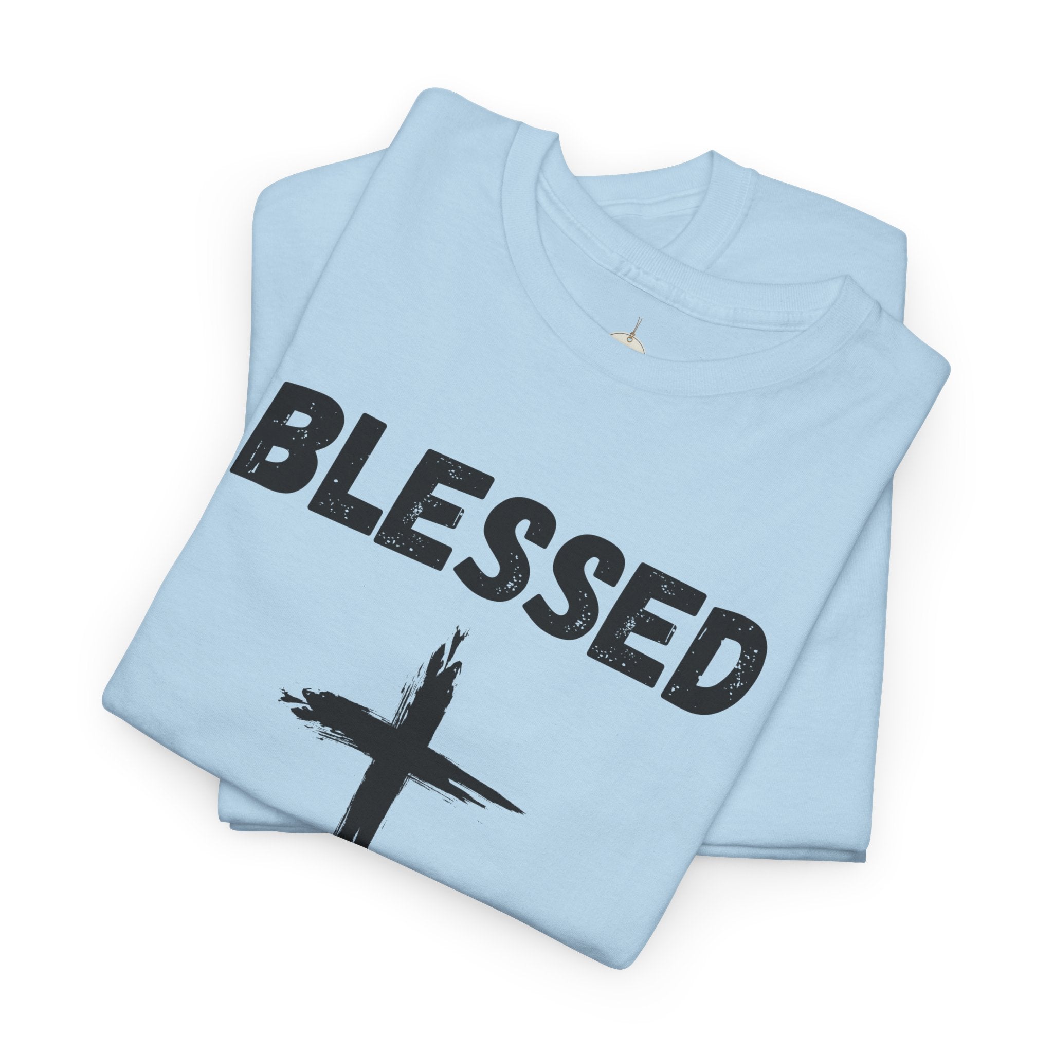 Blessed Cross T-Shirt — Christian Faith Tee