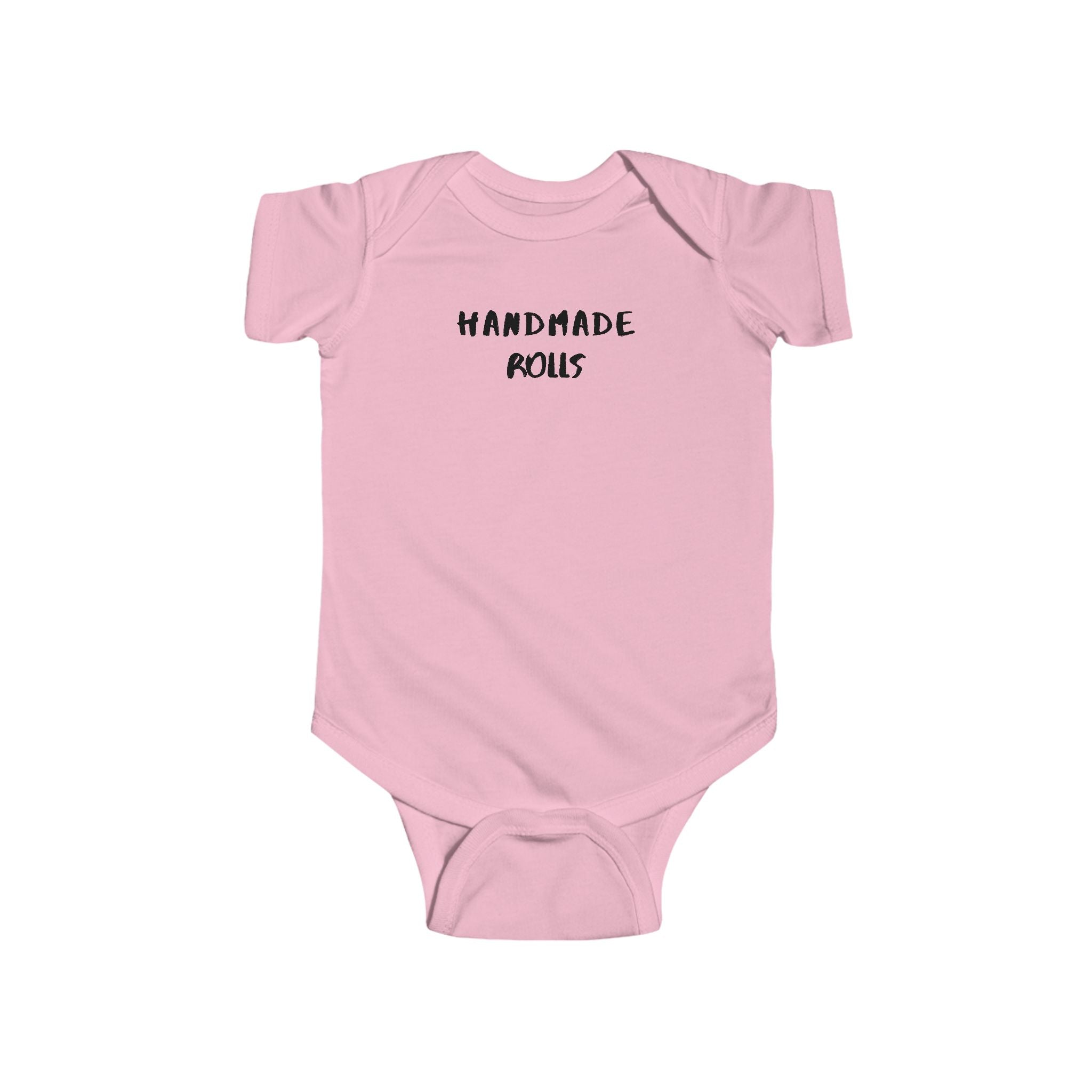 Handmade Rolls Infant Bodysuit — Cute Minimal Baby Onesie