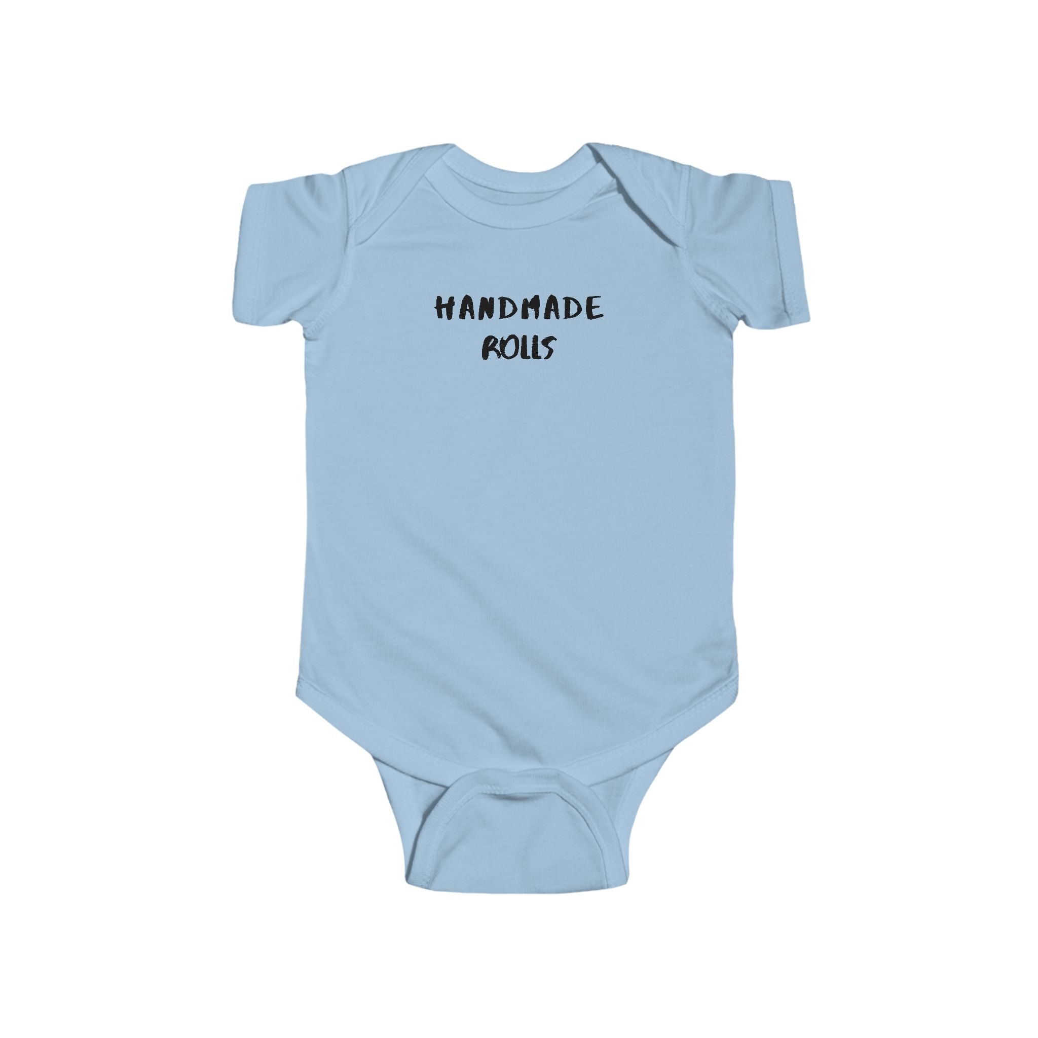 Handmade Rolls Infant Bodysuit — Cute Minimal Baby Onesie