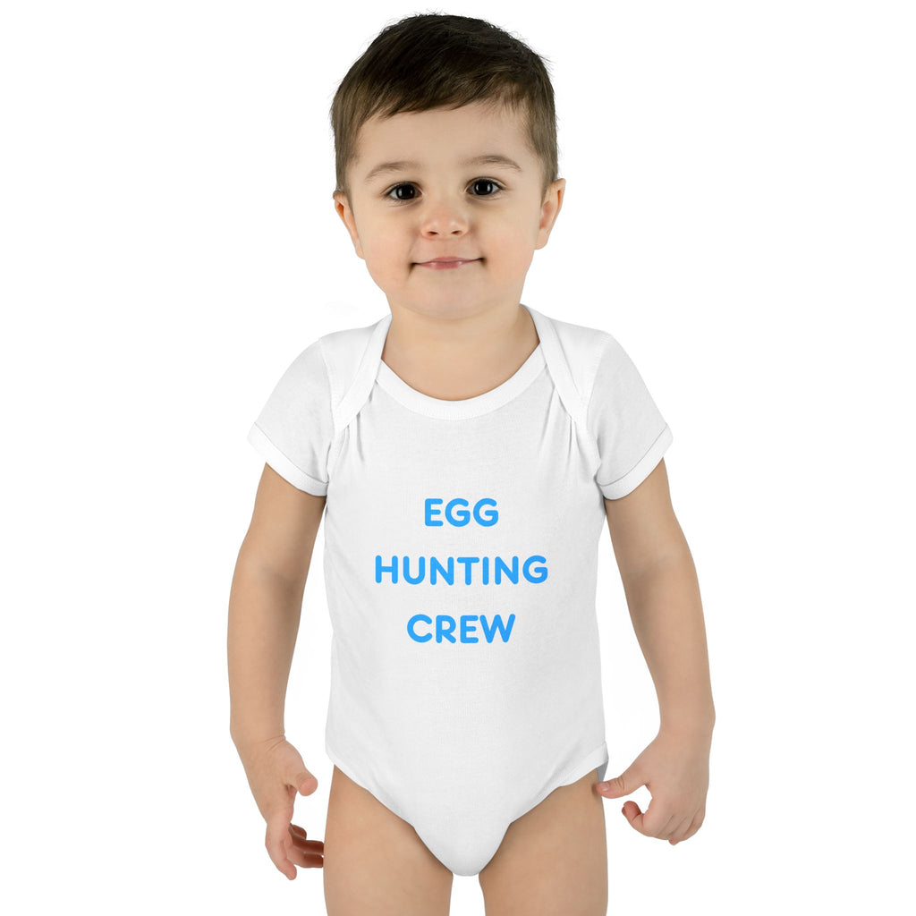 Egg Hunting Crew Infant Bodysuit | Easter Baby Onesie