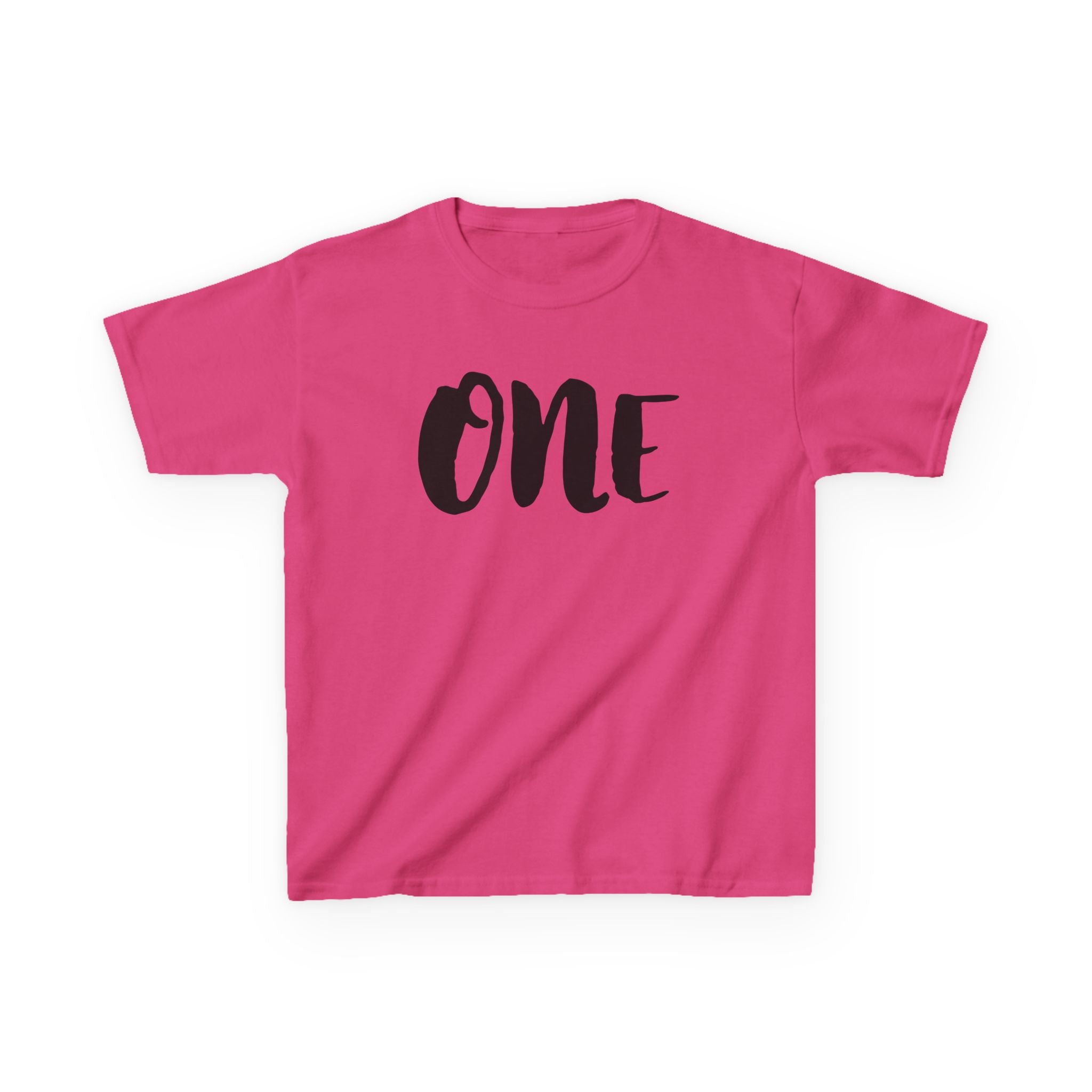 Kids 'One' Birthday T‑Shirt — First Birthday Outfit
