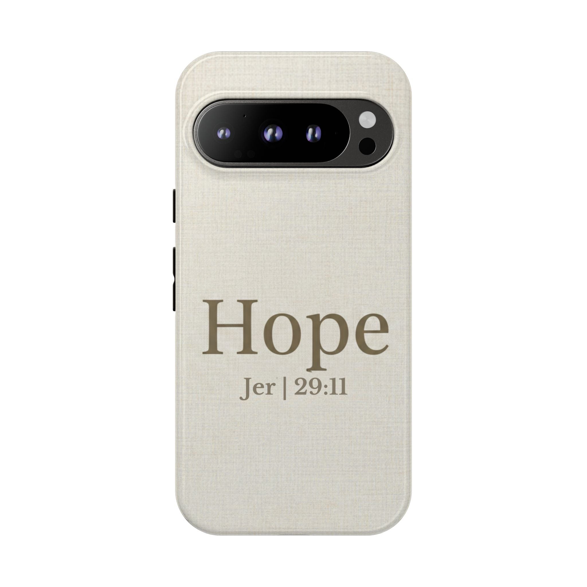 Hope (Jeremiah 29:11) Phone Case — Minimalist Christian Inspirational Cover