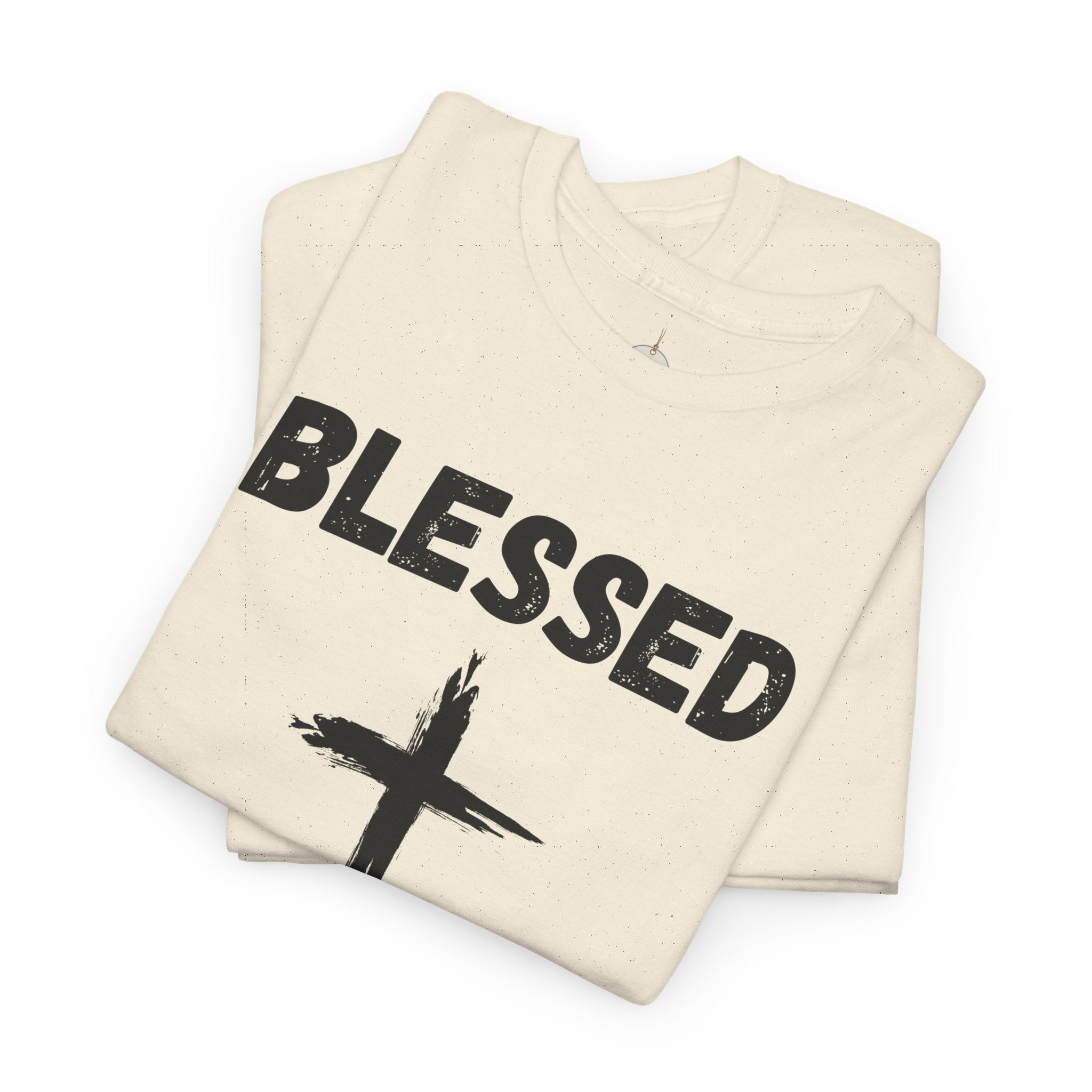 Blessed Cross T-Shirt — Christian Faith Tee