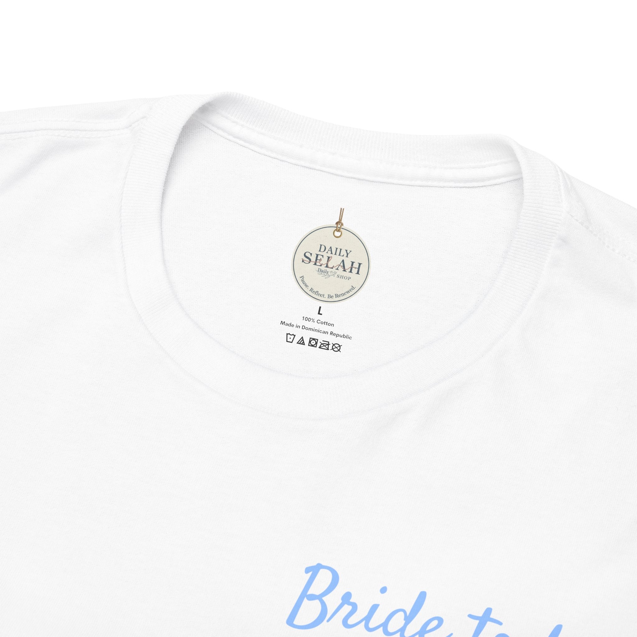"Christian Bride Shirt | Two Are Better Than One | Ecclesiastes 4:9 | Bride to Be | Faith Wedding Gift | Bridal Shower Shirt"