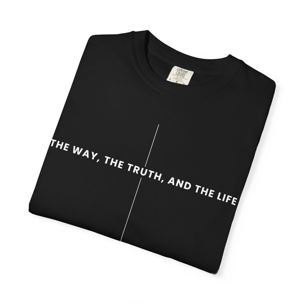 The Way The Truth And The Life T-shirt | Minimal Christian Scripture Tee