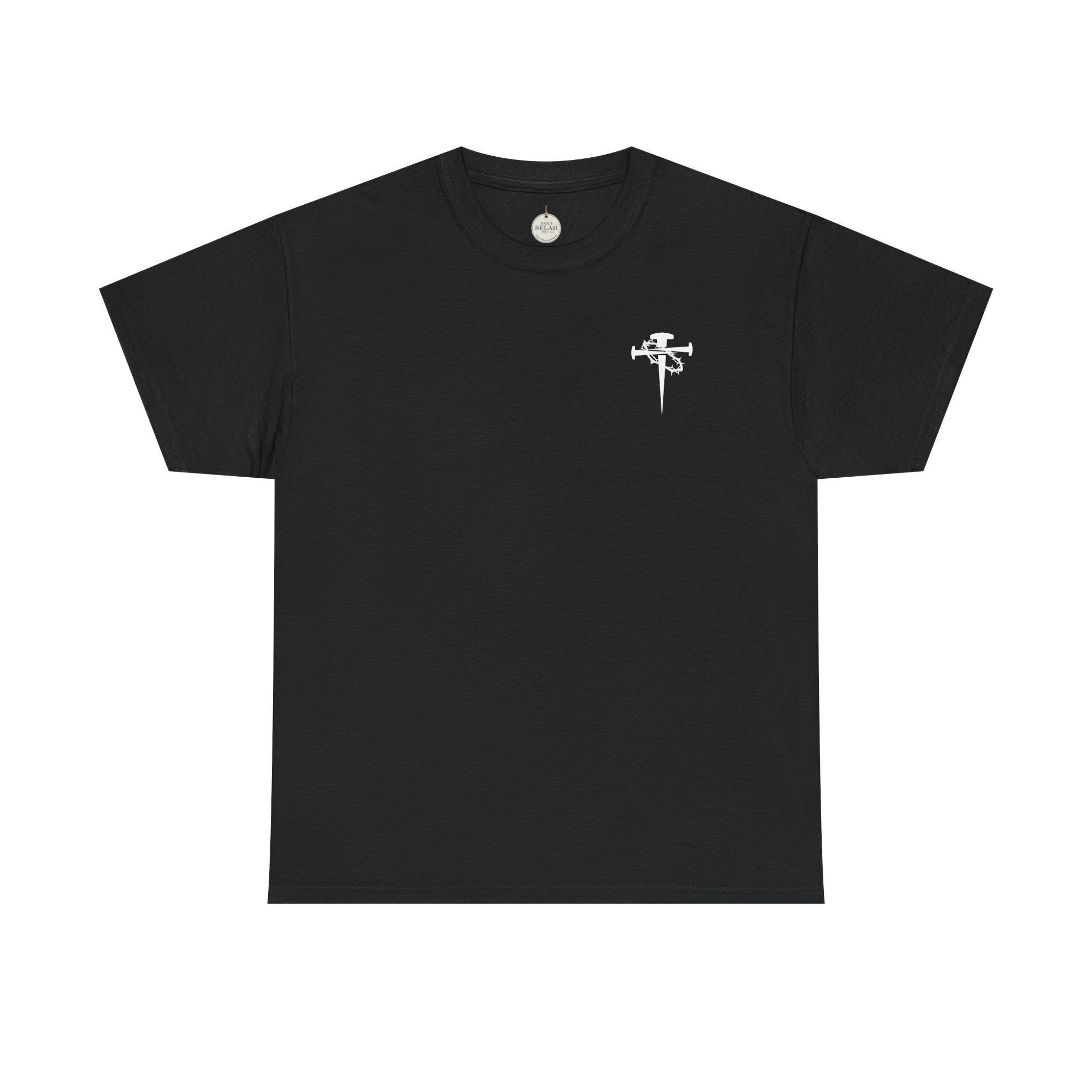Cross & Dagger with Thorn of Crowns T-Shirt — Minimal Christian Chest Graphic