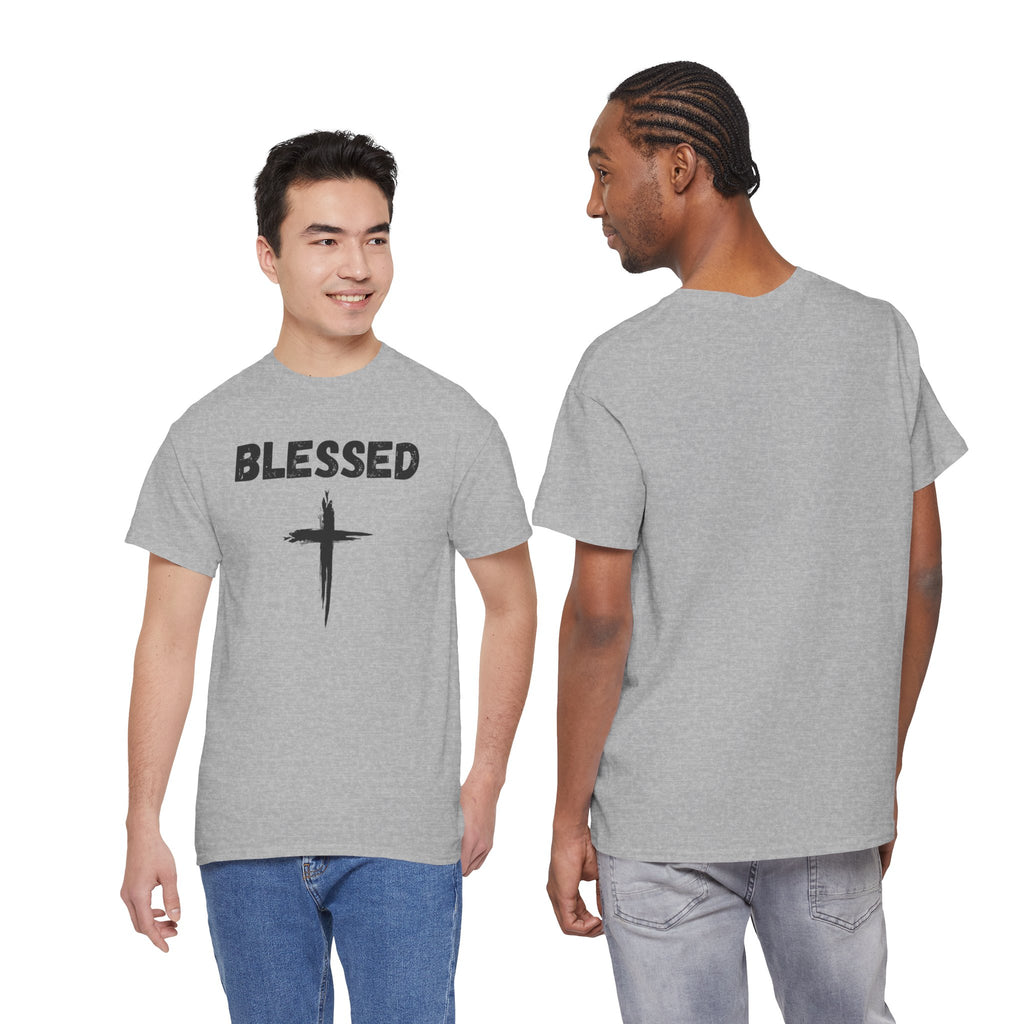 Blessed Cross T-Shirt — Christian Faith Tee