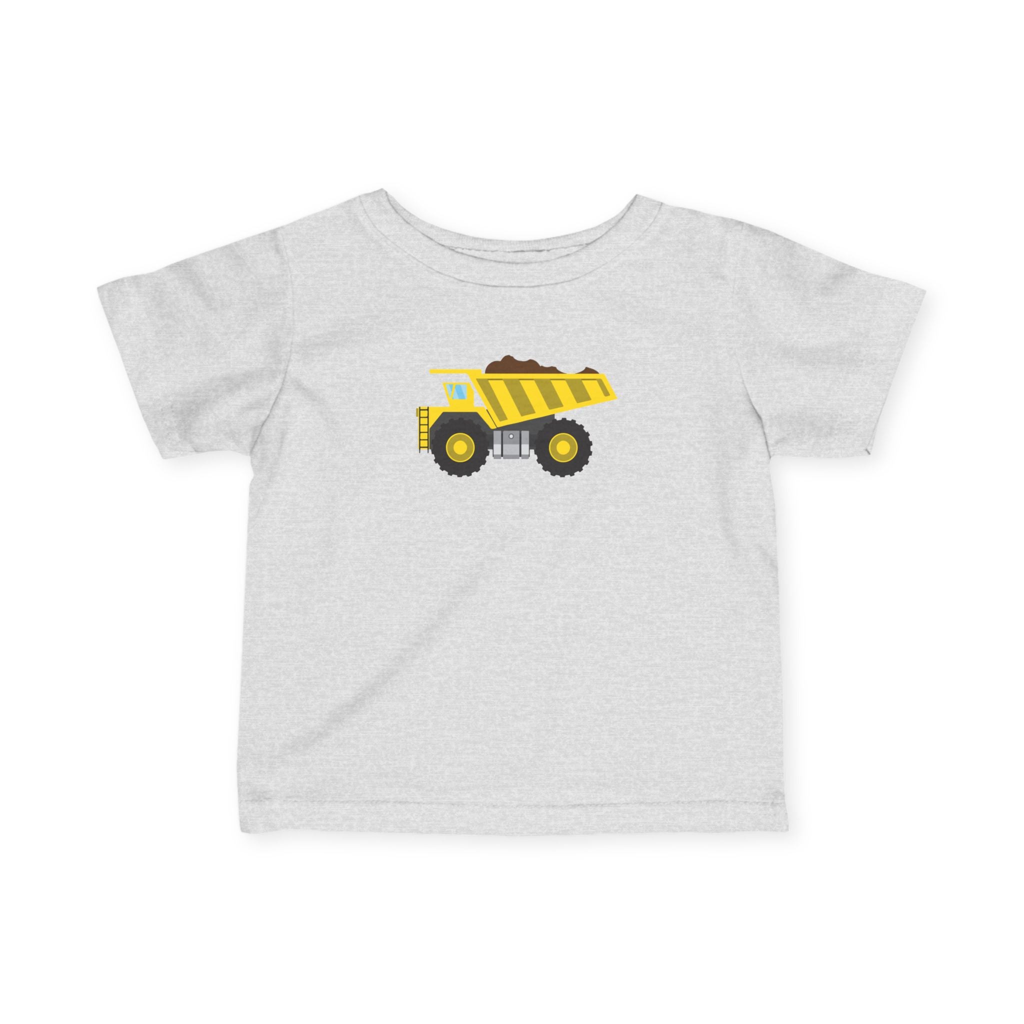 Infant Dump Truck Tee – Cute Construction Baby Shirt
