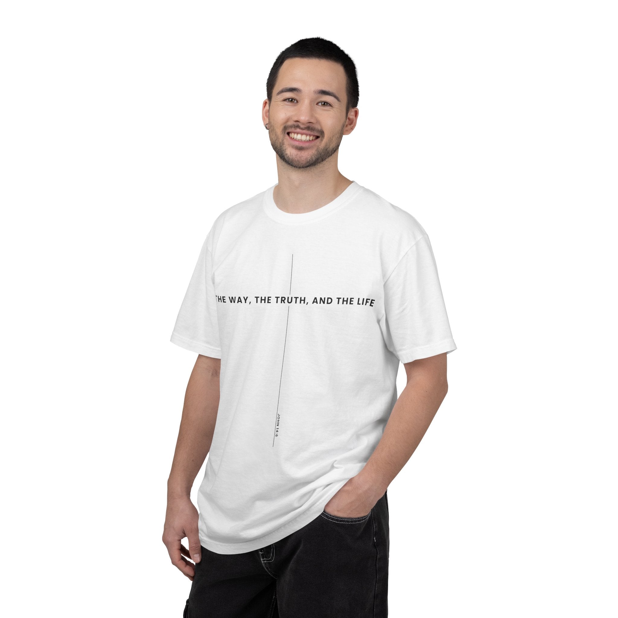 The Way The Truth And The Life T-shirt | Minimal Christian Scripture Tee