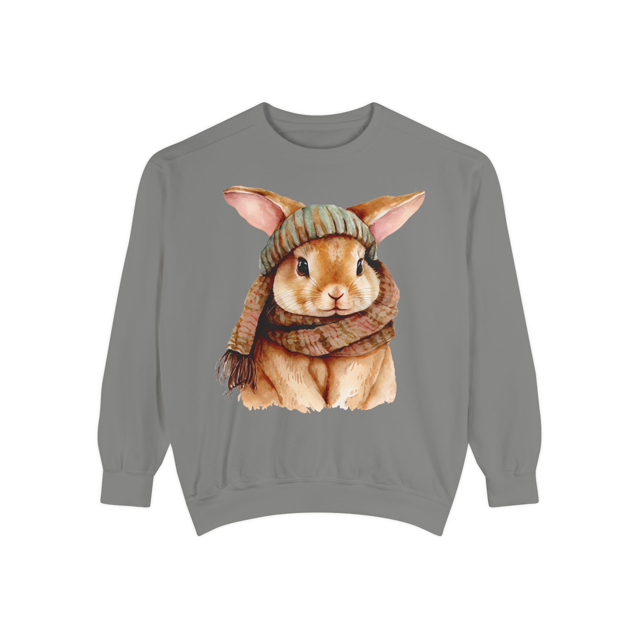 Comfort Colors - Ester Cozy Winter Bunny Sweatshirt