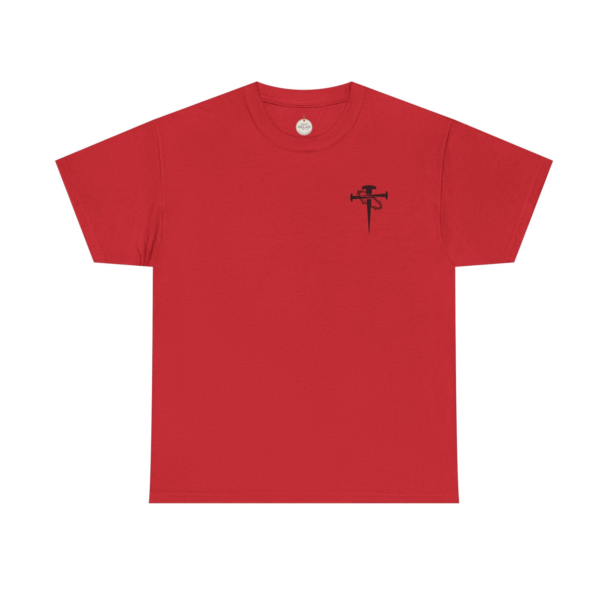 Cross & Dagger with Thorn of Crowns T-Shirt — Minimal Christian Chest Graphic