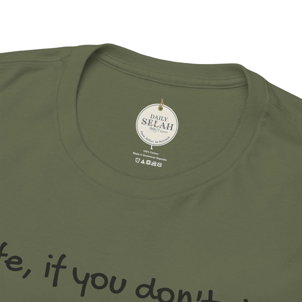 Christian Tee Matt 16:25 - Risk in Life - Inspirational, Encouraging