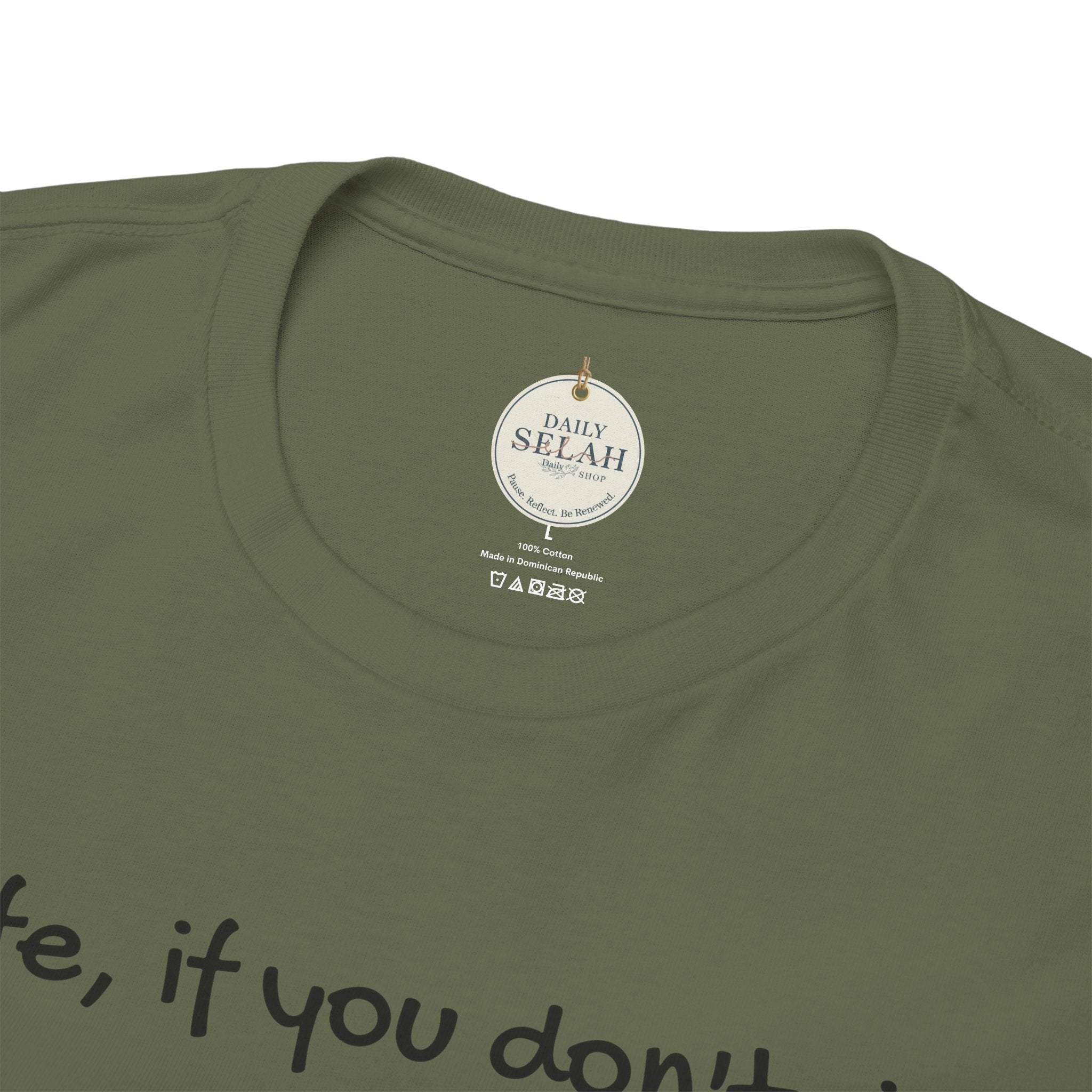 Christian Tee Matt 16:25 - Risk in Life - Inspirational, Encouraging