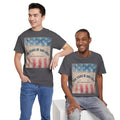 God First 250 Years Vintage American Flag  and Patriotic T-Shirt